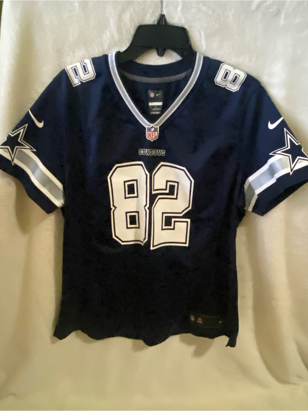 NFL Dallas Cowboys Youth #82 Navy Football Jersey